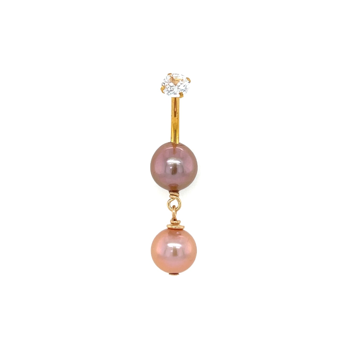 Double Pink Edison Piko Ring
