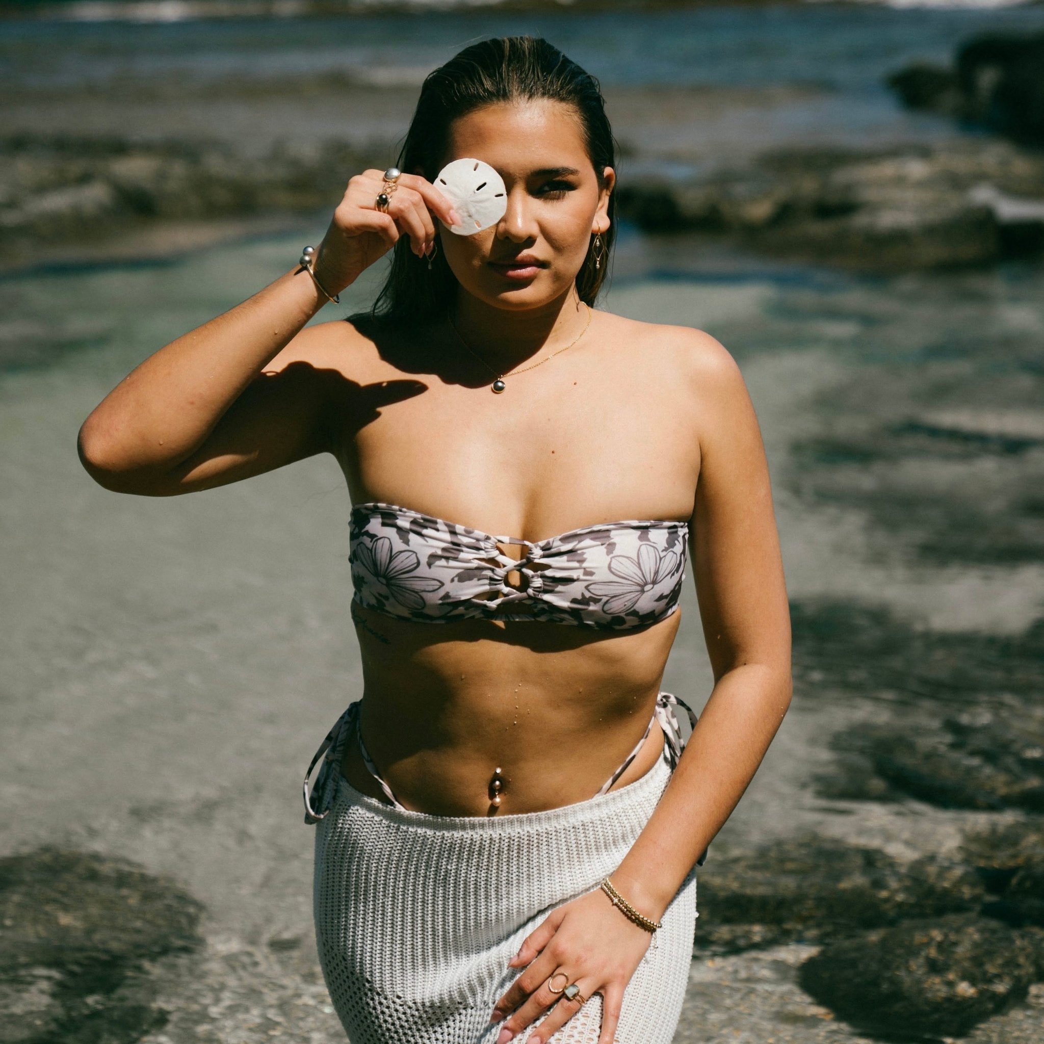 Double Pink Edison Piko Ring - Kahakai Collections