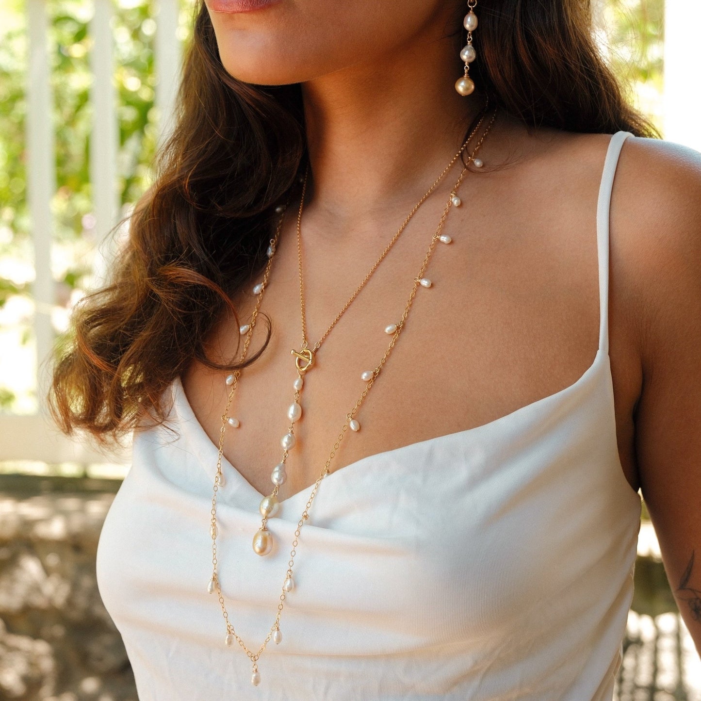 Ombre Toggle Lariat - Kahakai Collections