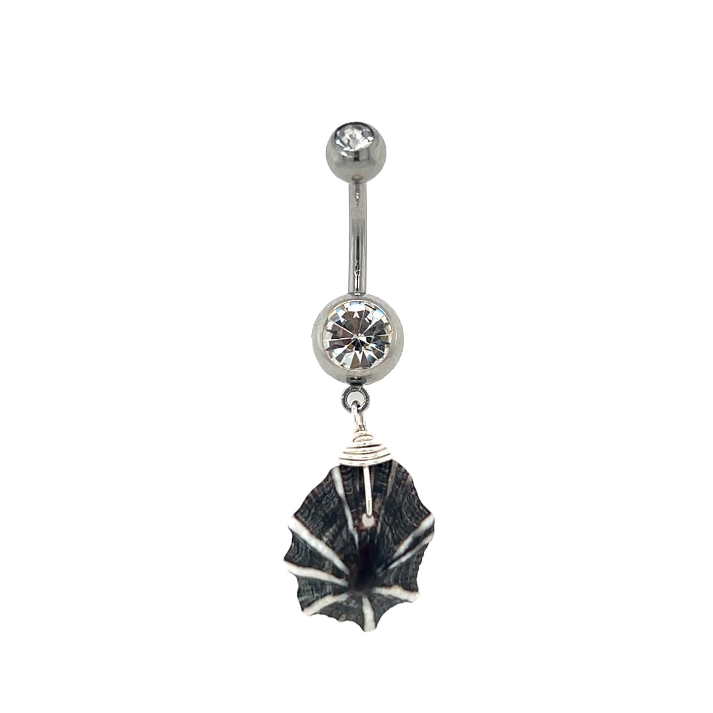 Opihi ‘Awa Dangle Piko Ring - Kahakai Collections