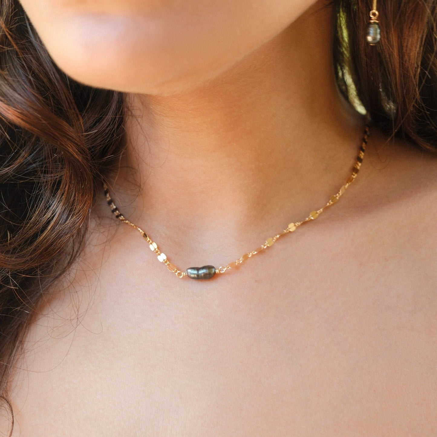 Single Keshi Necklace - Kahakai Collections