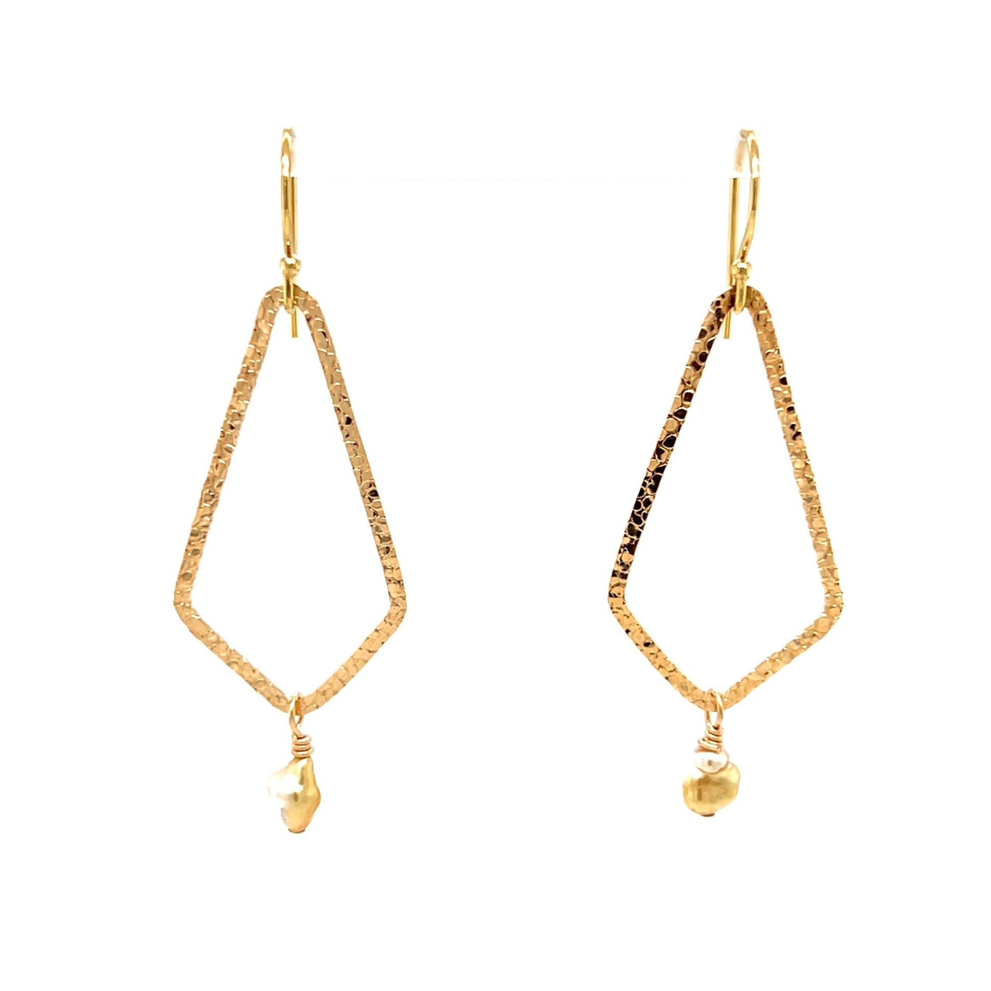 South Sea Keshi Earrings - Kahakai Collections