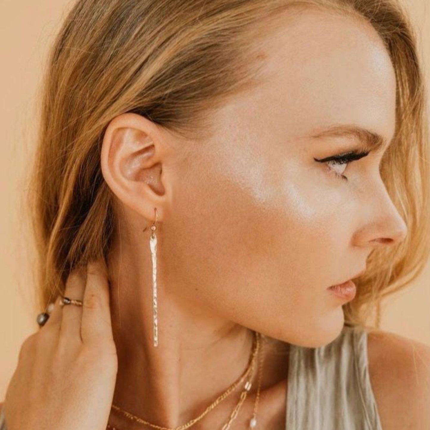 14K Gold Fill ‘Ōlinolino Earrings - Kahakai Collections