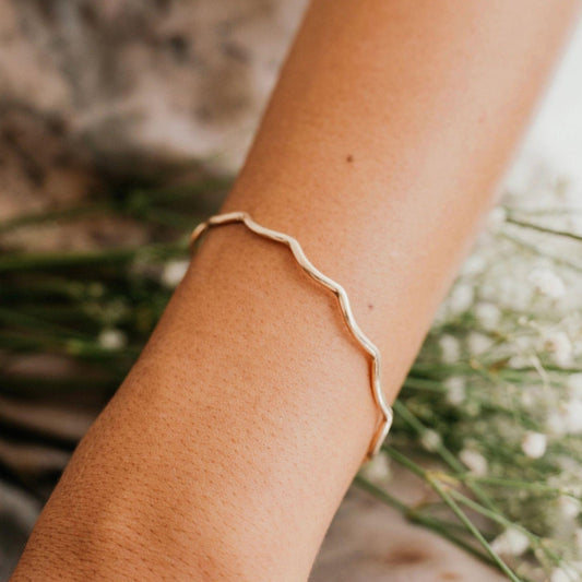 14K Gold Filled Mermaid Bangle - Kahakai Collections