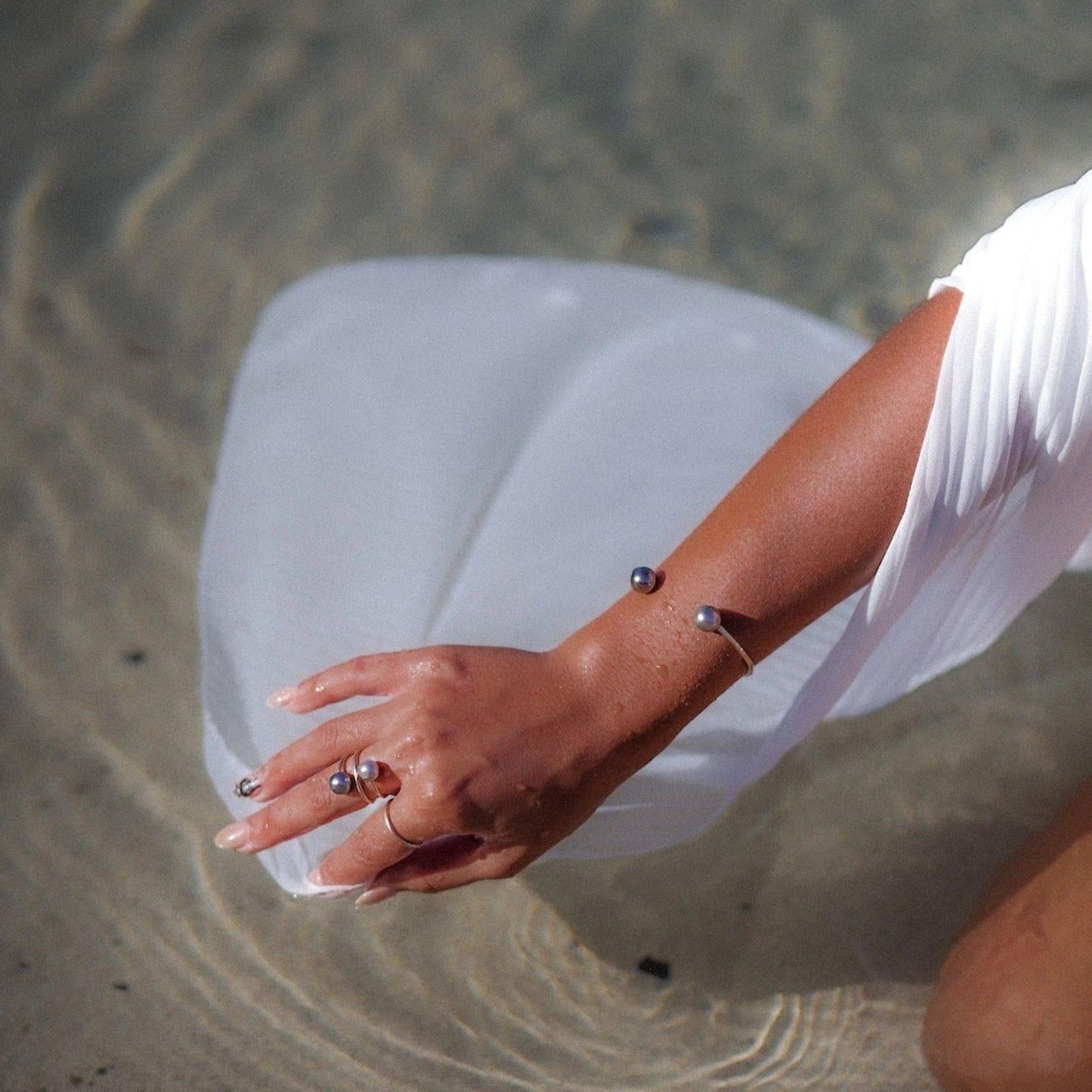 Kawehi Tahitian Pearl Ring - Kahakai Collections