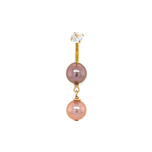 Double Pink Edison Piko Ring