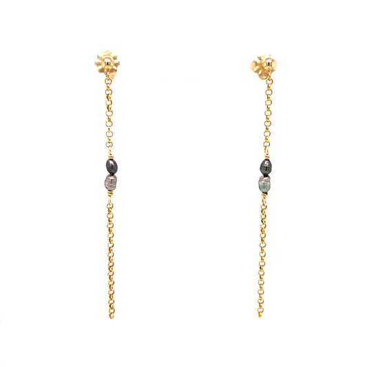 Mini Keshi Studs - Kahakai Collections