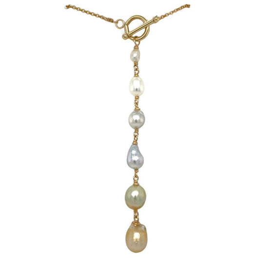 Ombre Toggle Lariat - Kahakai Collections