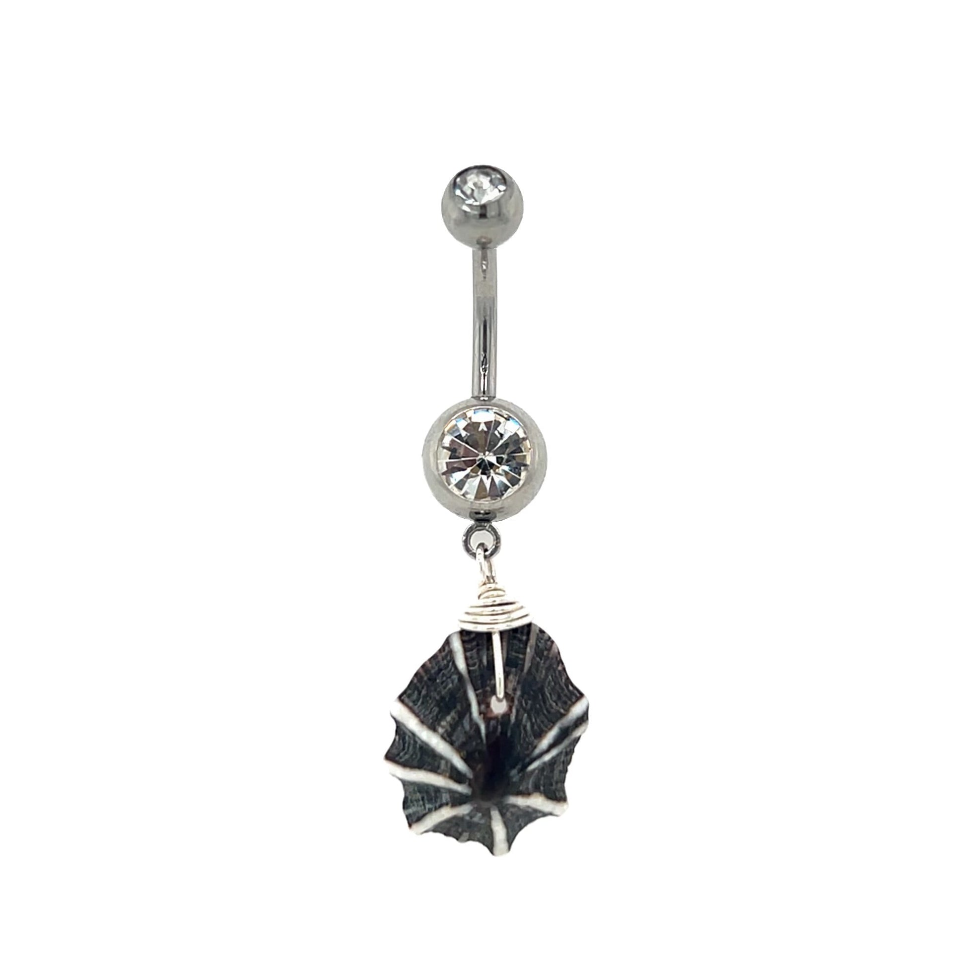 Opihi ‘Awa Dangle Piko Ring - Kahakai Collections