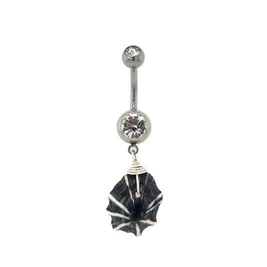 Opihi ‘Awa Dangle Piko Ring - Kahakai Collections