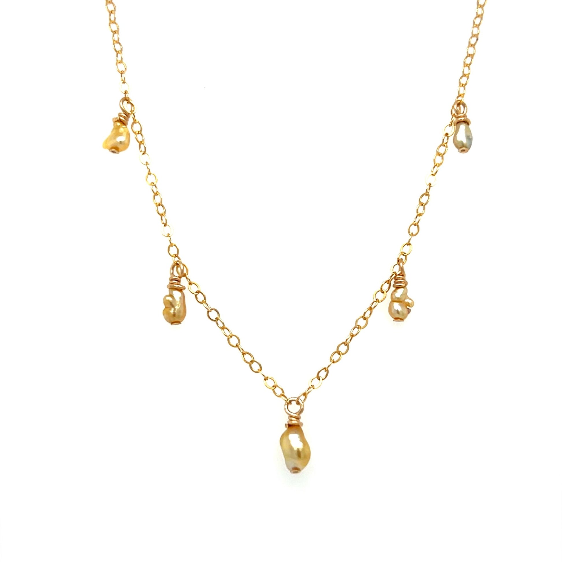 South Sea Keshi Necklace - Kahakai Collections