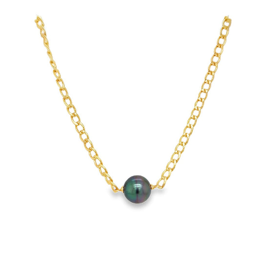 Tahitian Curb Choker - Kahakai Collections
