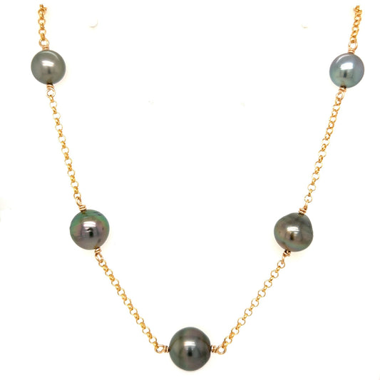 Kulana Tahitian Pearl Necklace - Kahakai Collections
