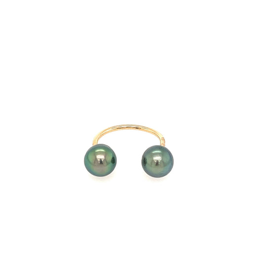TAHITIAN PEARL CUFF RING - Kahakai Collections