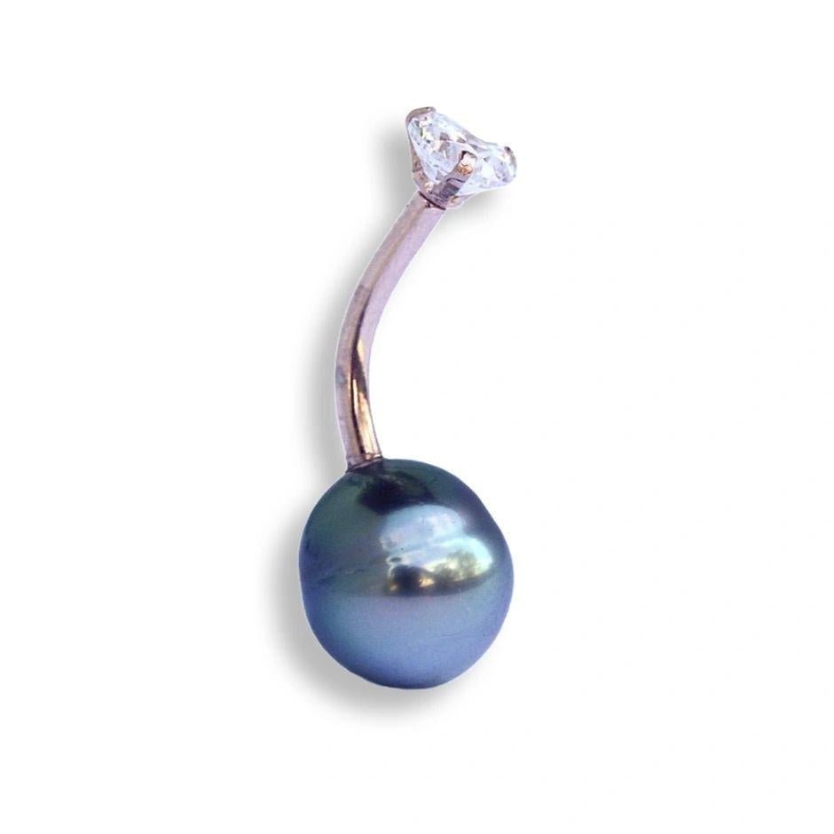 Tahitian Pearl Piko Ring - Kahakai Collections