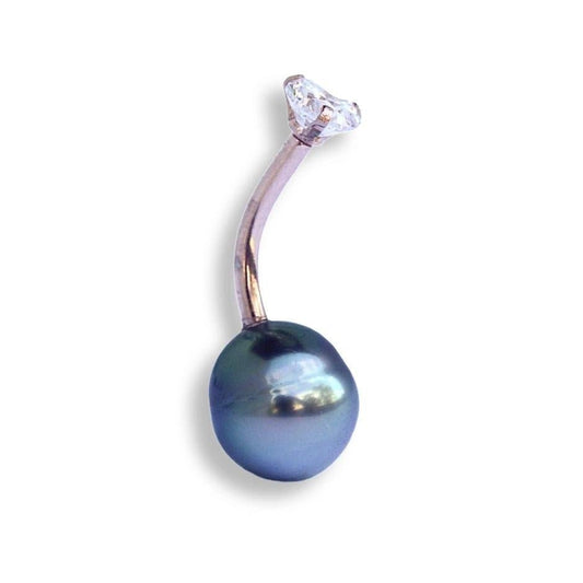 Tahitian Pearl Piko Ring - Kahakai Collections