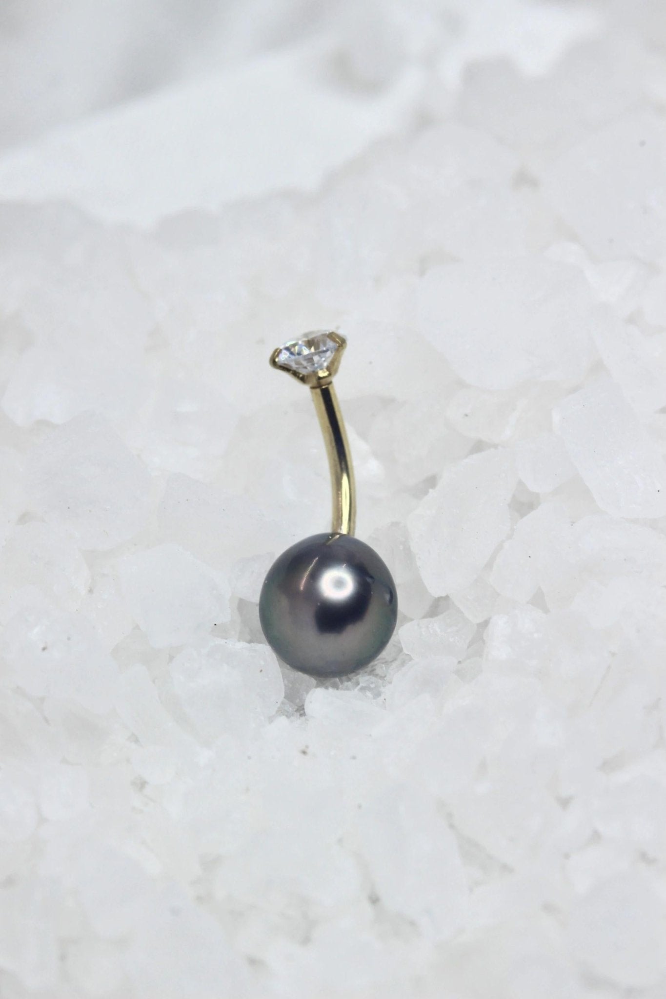 Tahitian Pearl Piko Ring - Kahakai Collections